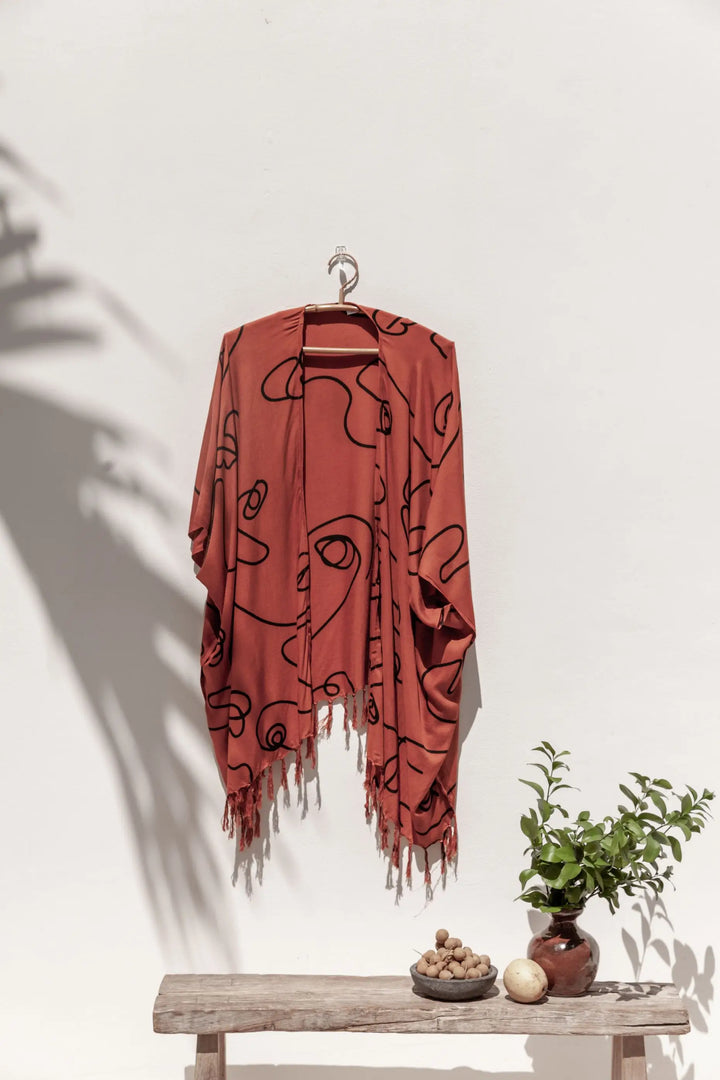 Faces Kimono