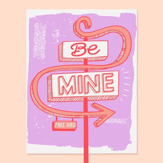 Be Mine Card