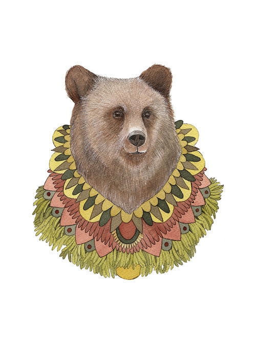 Collector: The Bear - Art Print