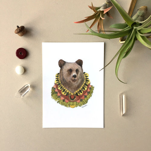 Collector: The Bear - Art Print