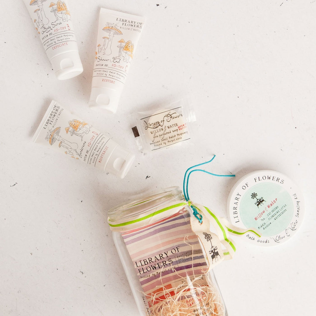 Willow and Water Bath Goods Sampling Kit