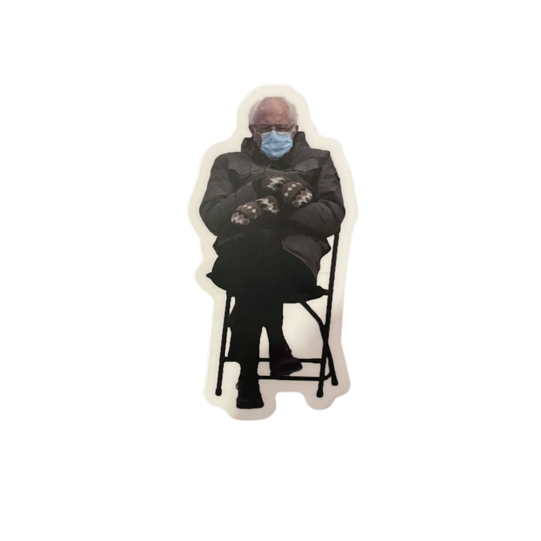 Bernie Sanders (ala chair) Sticker
