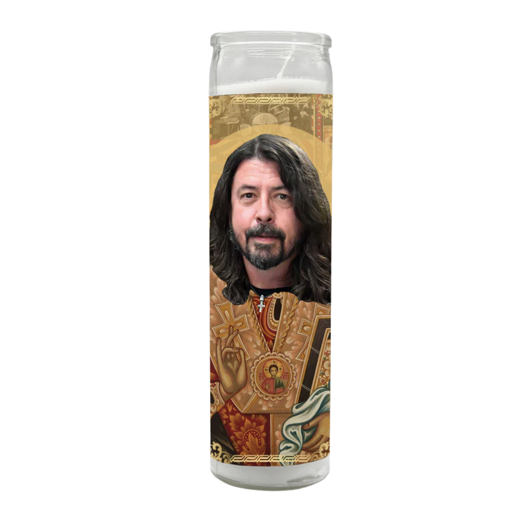 Saint Dave (Dave Grohl) Candle