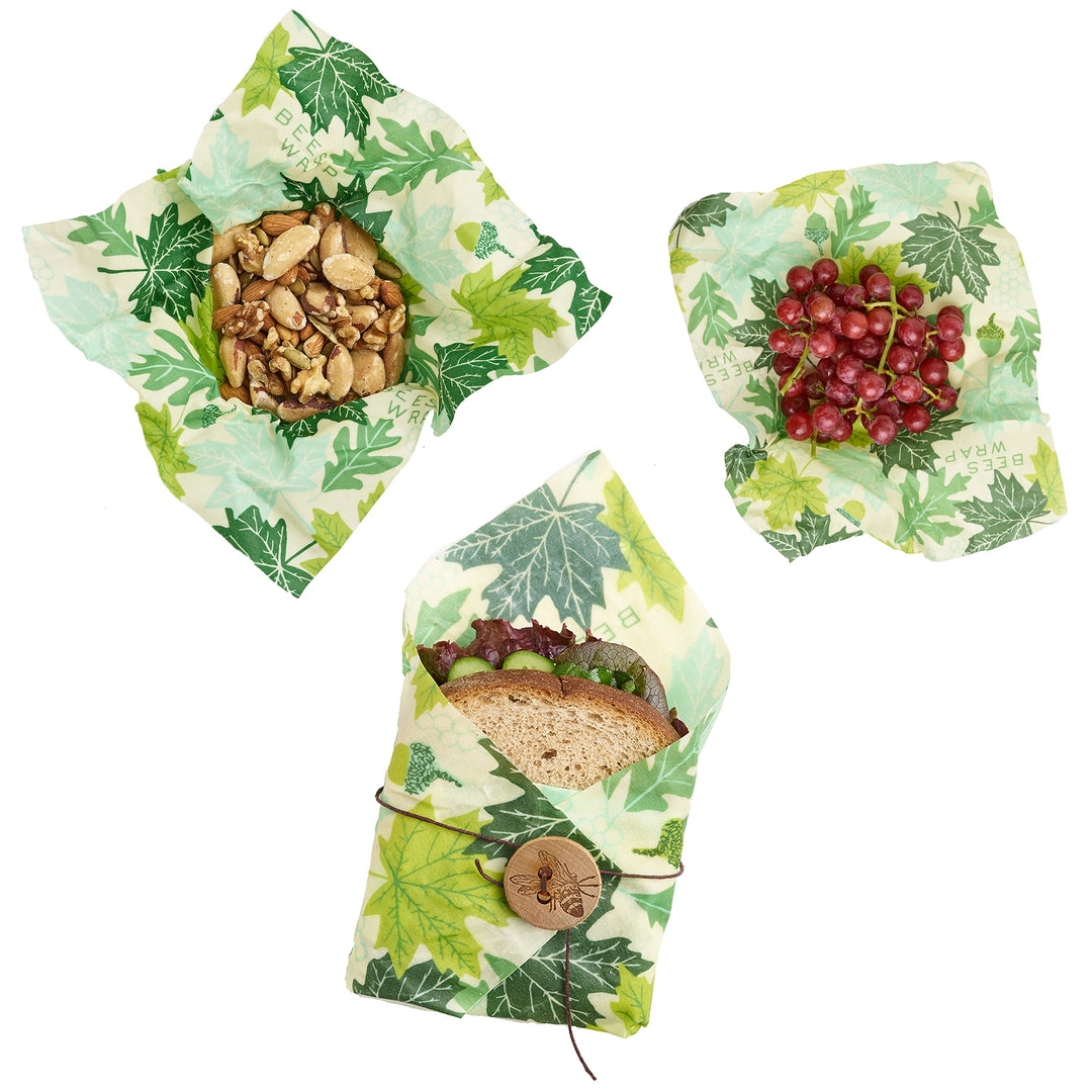 Lunch Pack In Forest Floor Print Bee's Wrap