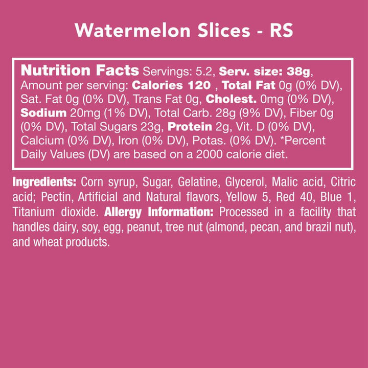 Watermelon Slice Candies