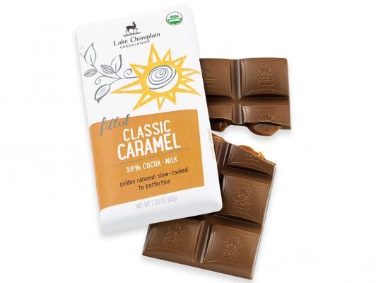 Caramel Filled Milk Chocolate Bar