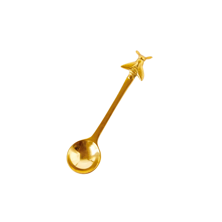 Brass Bee Spoon