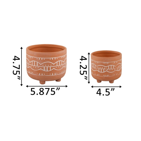Navajo Ceramic Footed Pot