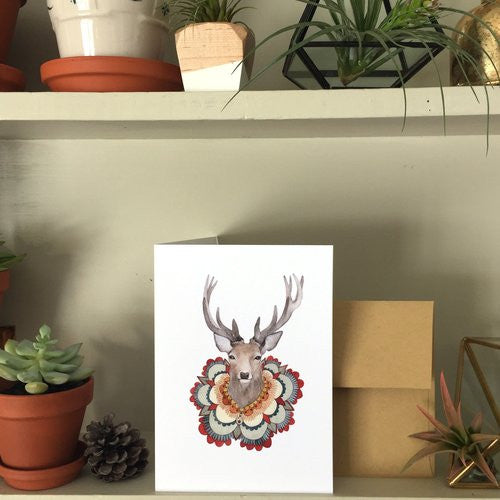 Collector: The Deer - Greeting Card