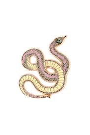 Snake Pin and Post Card