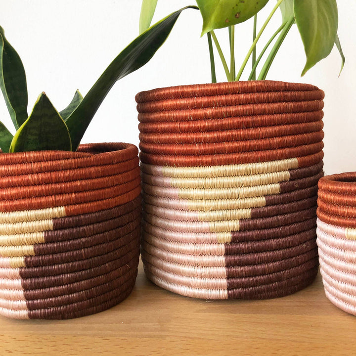 Gishamvu Basket Planter