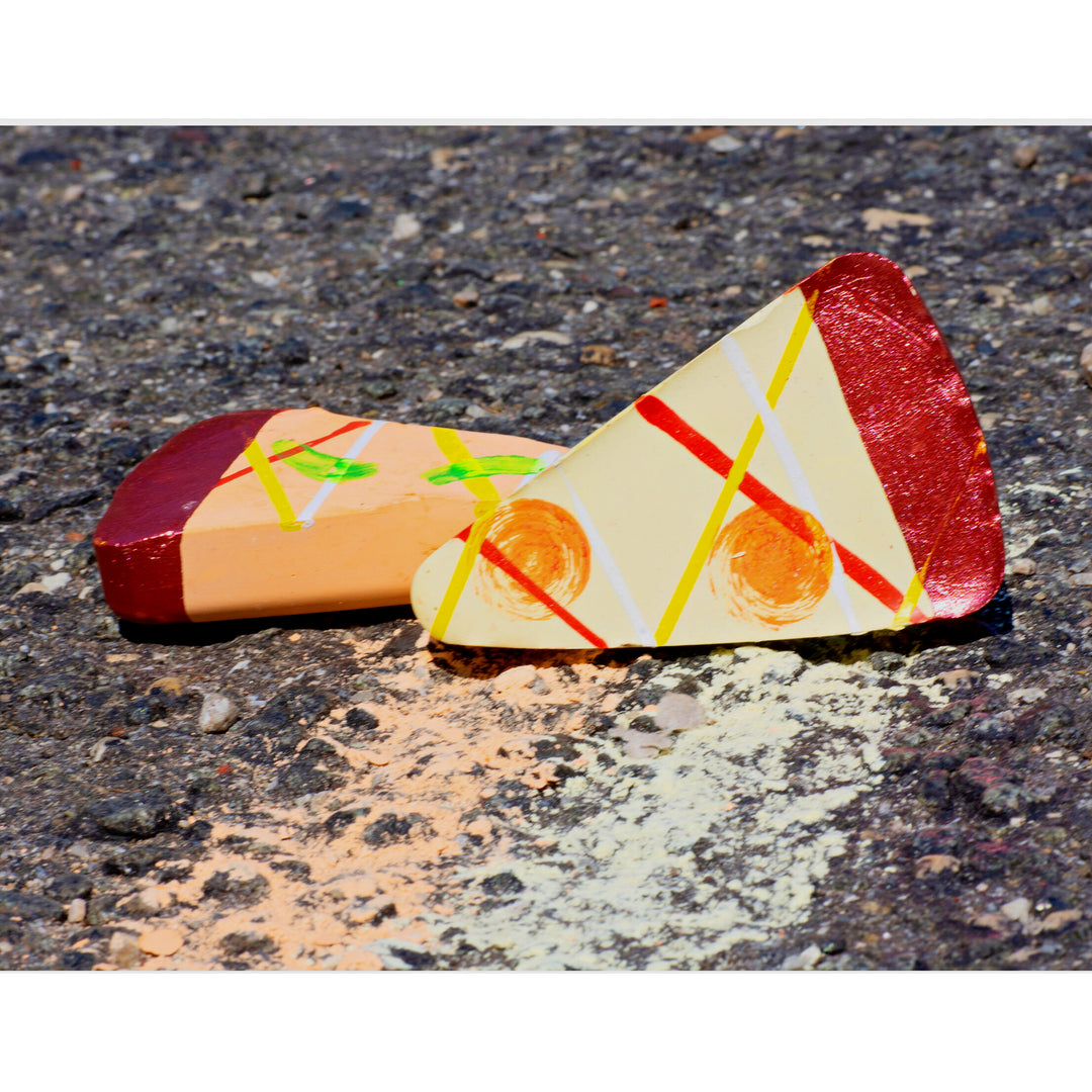 Pizza Sidewalk Chalk Set
