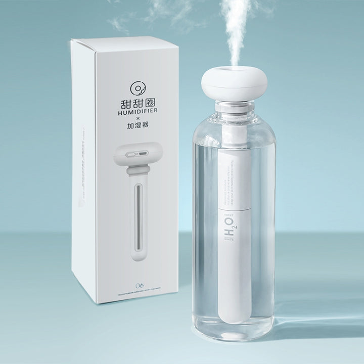 USB Ultrasonic Cool Mist Humidifier and Bottle Kit