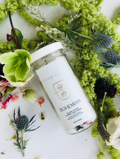 Bohemian Floral Salt Soak
