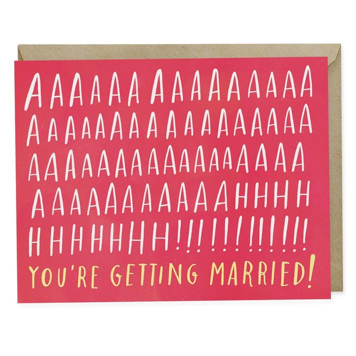 You're Getting Married Enclosure Card