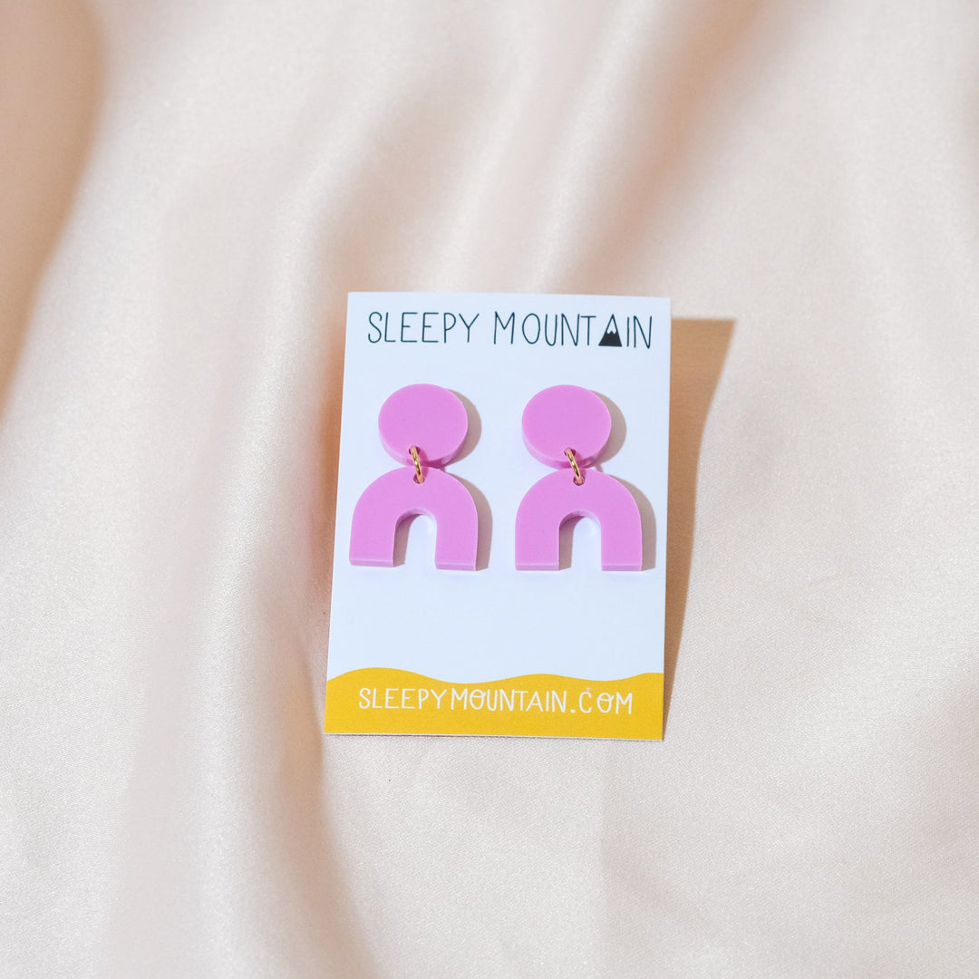 Mini Arch Dangle Earrings