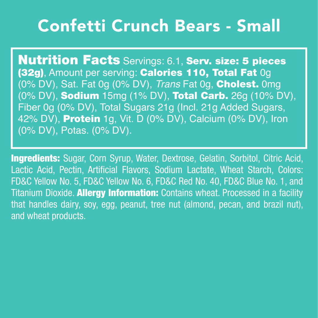 Confetti Crunch Bears