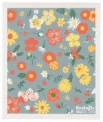 Flowers of the Month Swedish Dishcloth