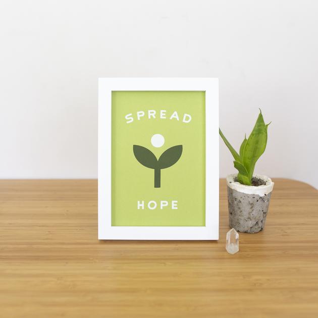Spread Hope 5x7 Print