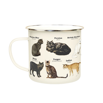 Cats - Enamel Mug