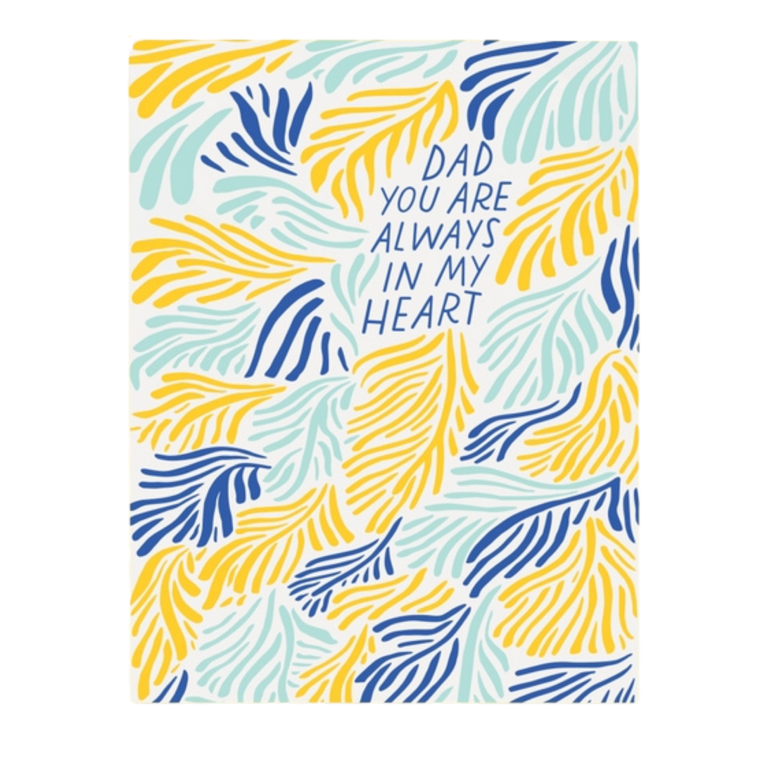 Dad Heart Card