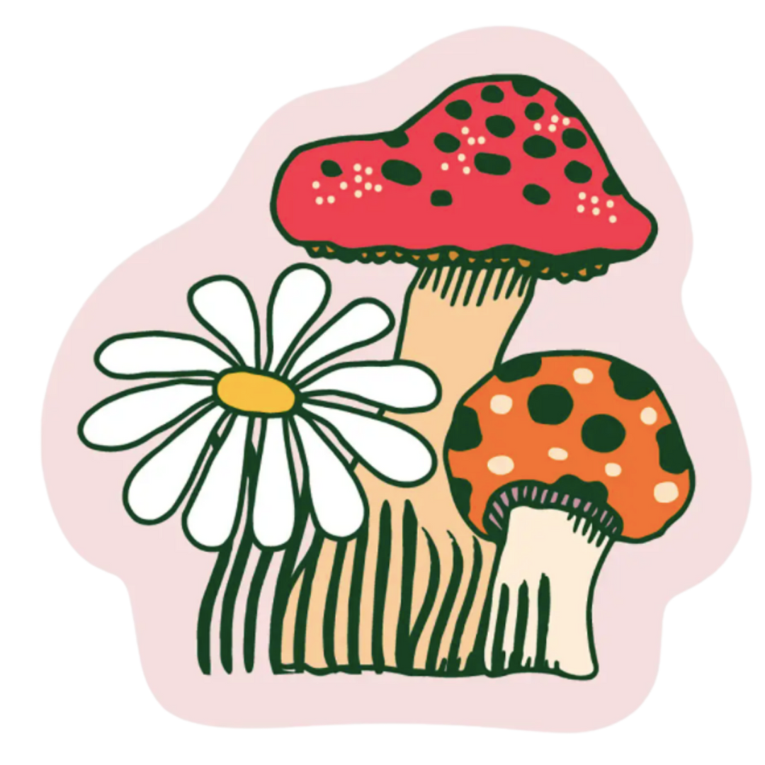 Mushroom Sticker