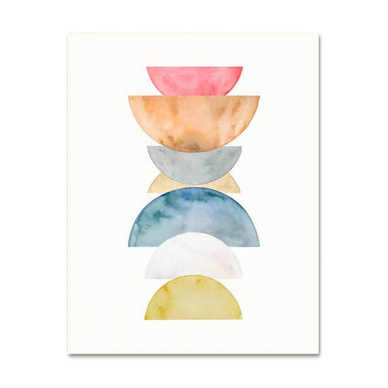 Halves #1 Art Print