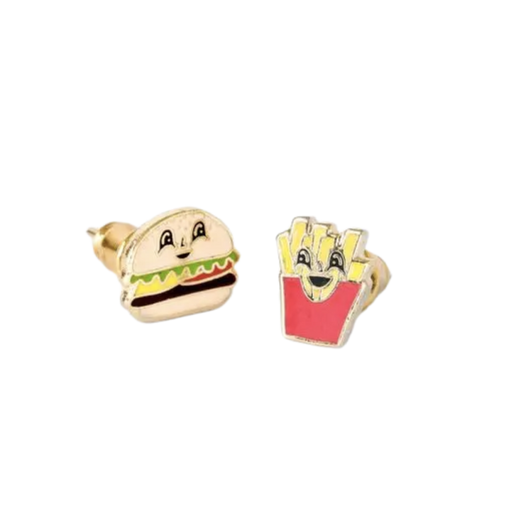 Burger & Fries Earrings