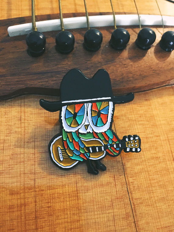 Hootie Hoo Enamel Pin
