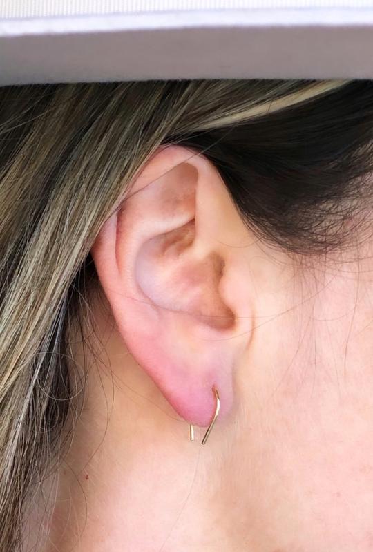 Minimalist Horseshoe Earrings