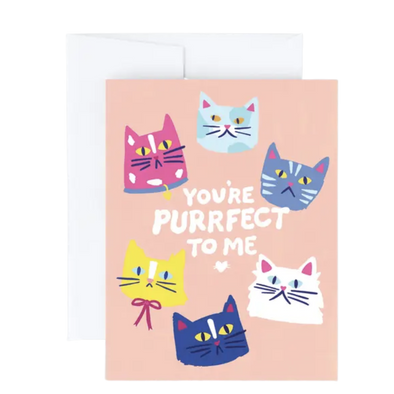 Purrfect to Me Card