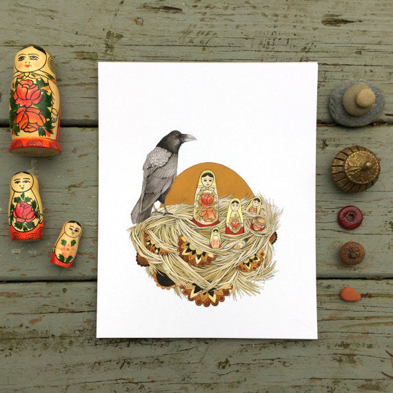 Collector: The Nesting Dolls - Art Print