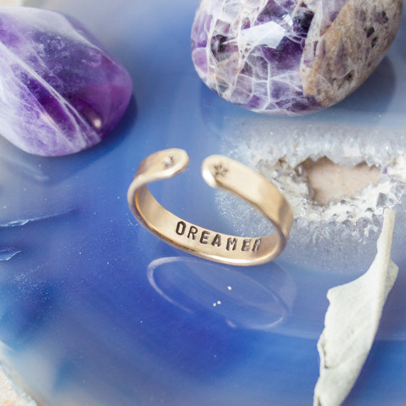 Dreamer // Brass Cuff Ring