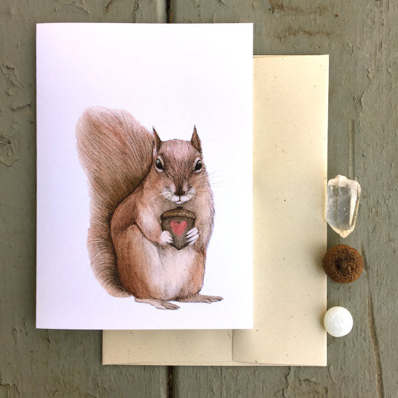 Nutty Love - Greeting Card