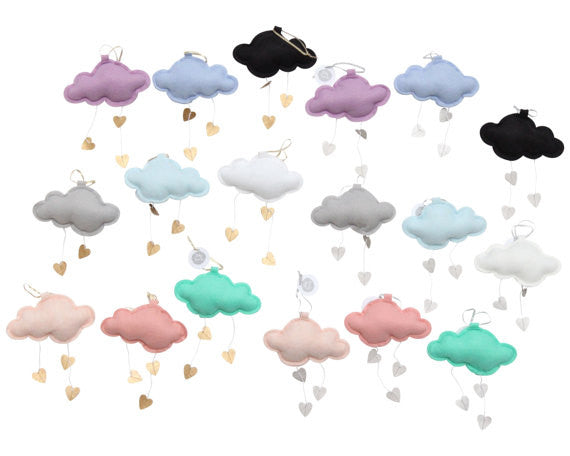 Purple Mini Cloud Mobile