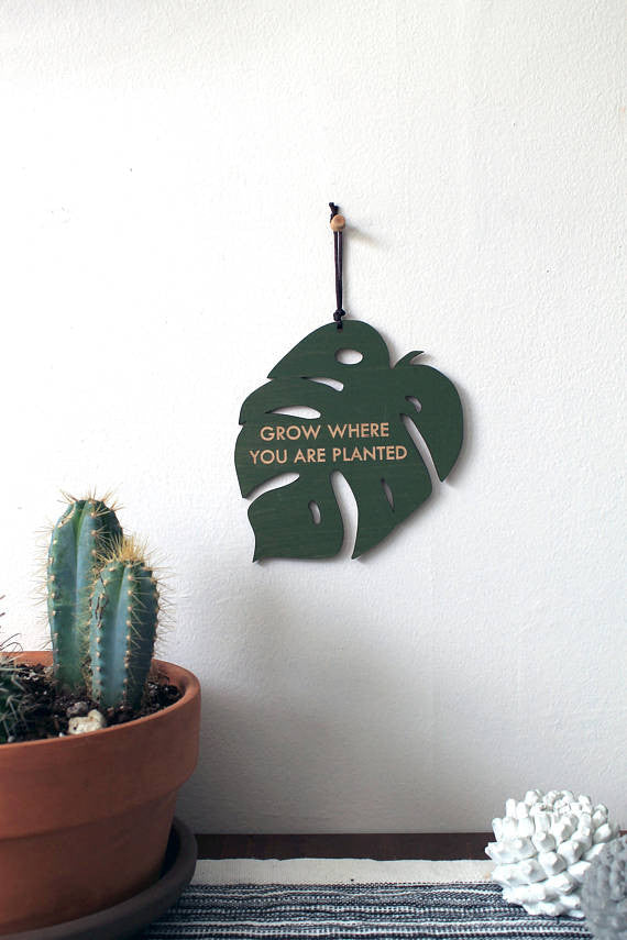 Grow Where You Are Planted Banner