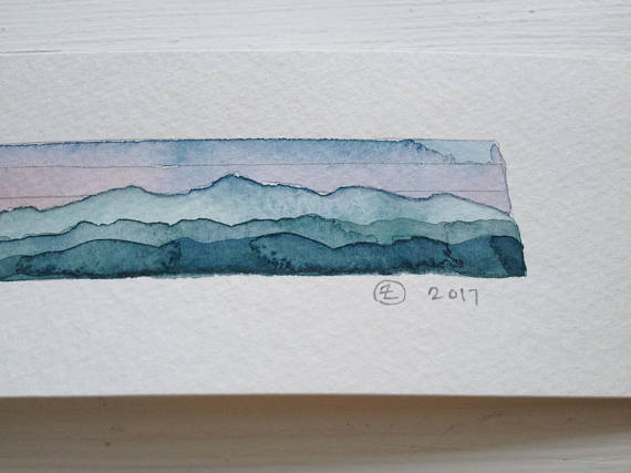 LONG TRAIL: Div. I+II Print