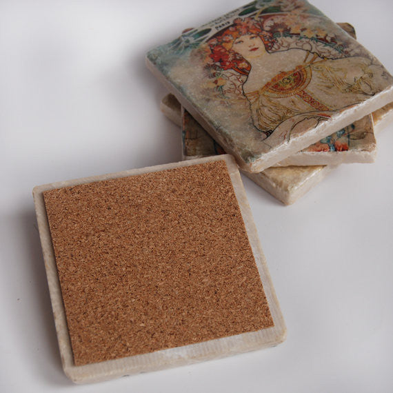 She Coasters // Set of 4