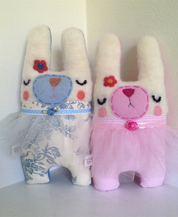 Honey Bunny Ballerina Stuffed Friend