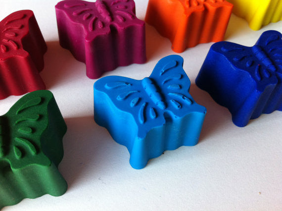 Eco-Friendly Butterfly Crayons
