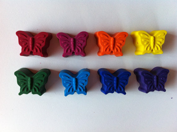 Eco-Friendly Butterfly Crayons