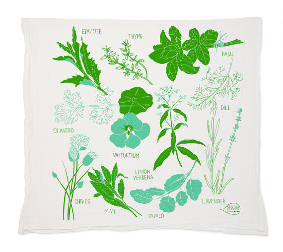 Herb Tea Towel