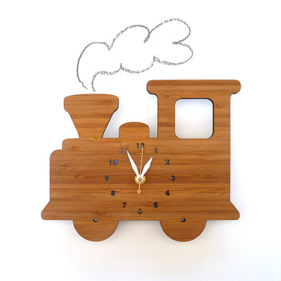 Train Wall Clock