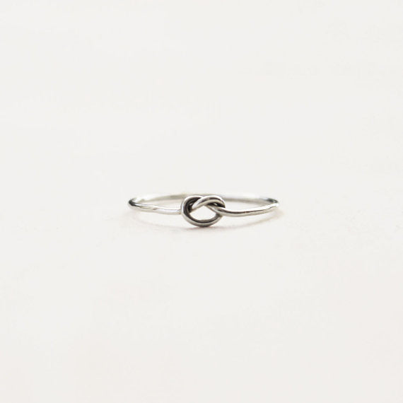 Forget Me Knot Ring - Sterling Silver*