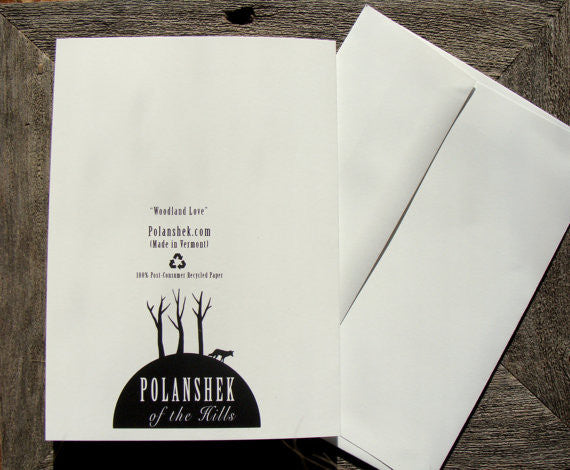 Woodland Love - Greeting Card