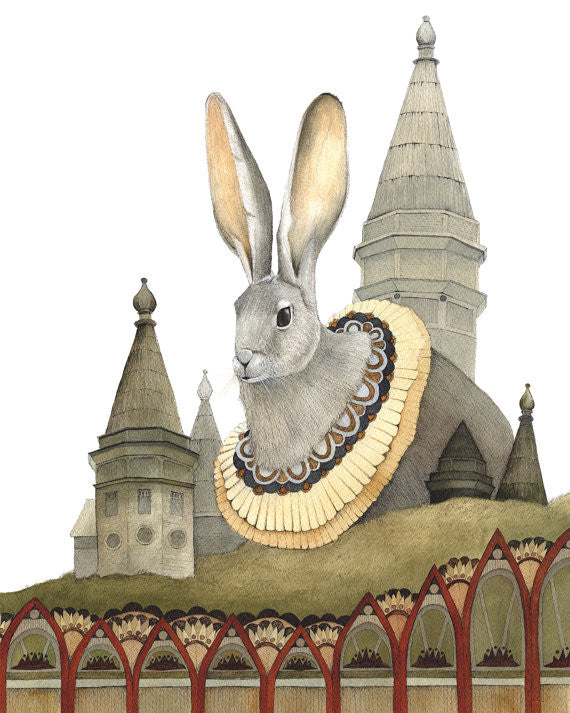 House of Rabbit - Art Print