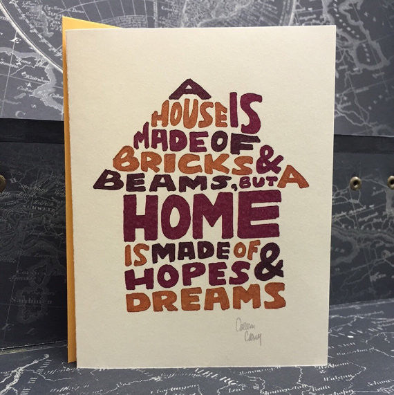 House Greeting Card