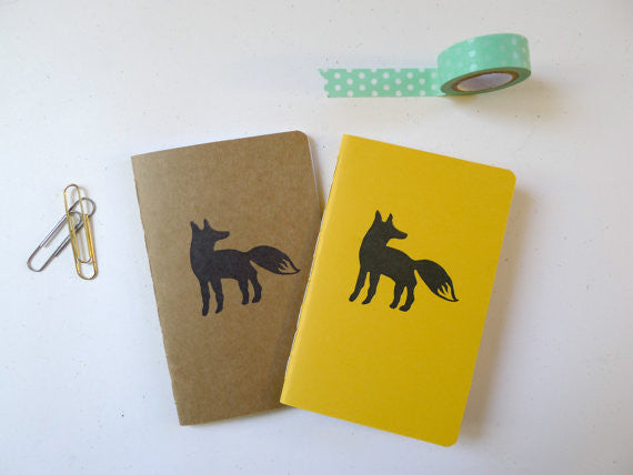 Fox Jotter Notebook // by Middle Dune
