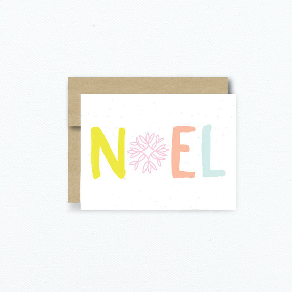 Noel Greeting Card