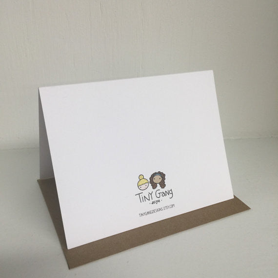 I'll Make this Brief Greeting Card